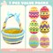 7 Pcs Basket for Easter Baby plushies playset Stuffers Toys for Party Favors